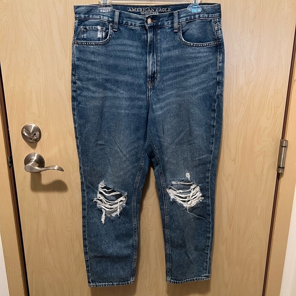 American Eagle mom jeans